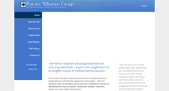 Desktop Screenshot of practicevaluationgroup.com